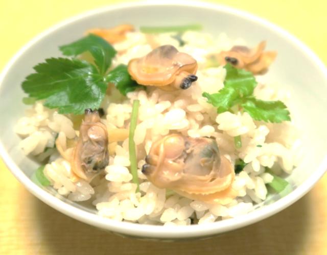 あさりの炊き込みごはん