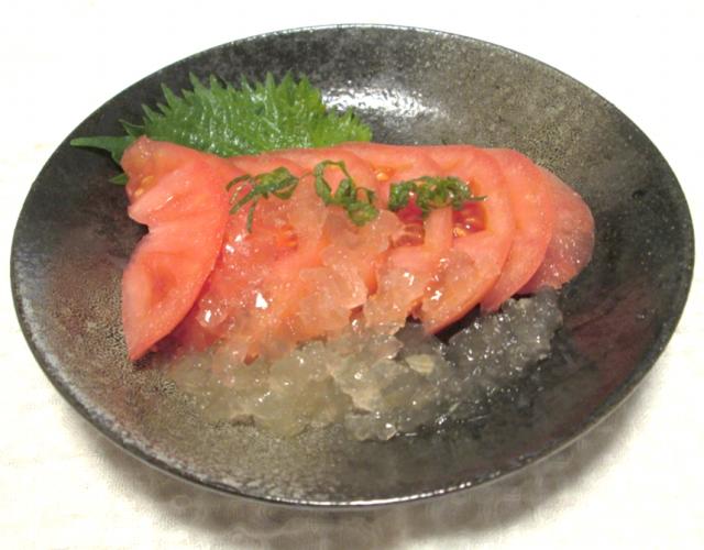 トマトのジュレ和え
