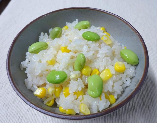 とうもろこしごはん