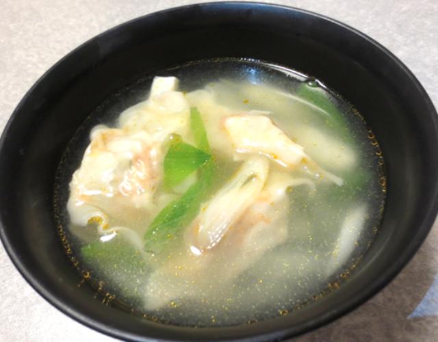 キムチ入りスープぎょうざ