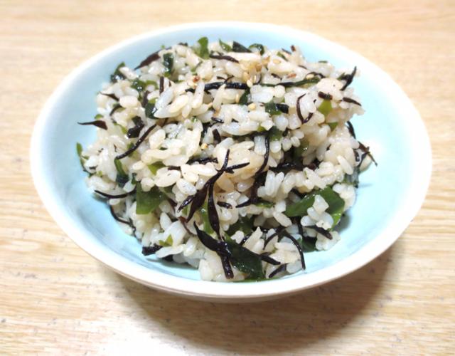 わかめの混ぜごはん