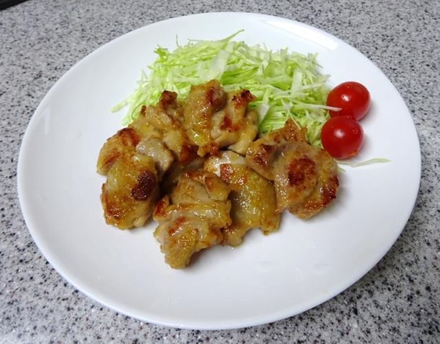 鶏肉のガーリック焼