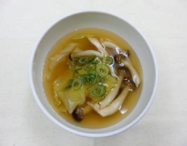 オイスターソースで中華スープ