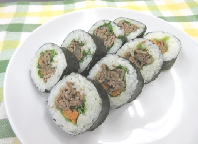 焼肉巻寿司