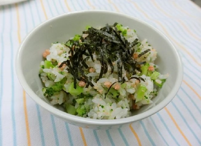 焼きたらこの混ぜごはん