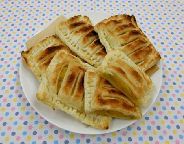 トースターでかぼちゃパイ