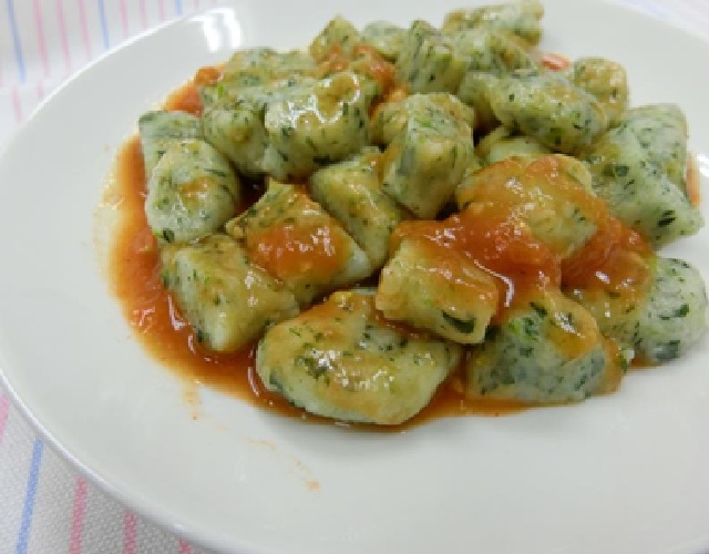 ほうれん草のニョッキ