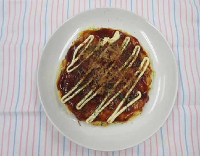 ふんわり豆腐のお好み焼き