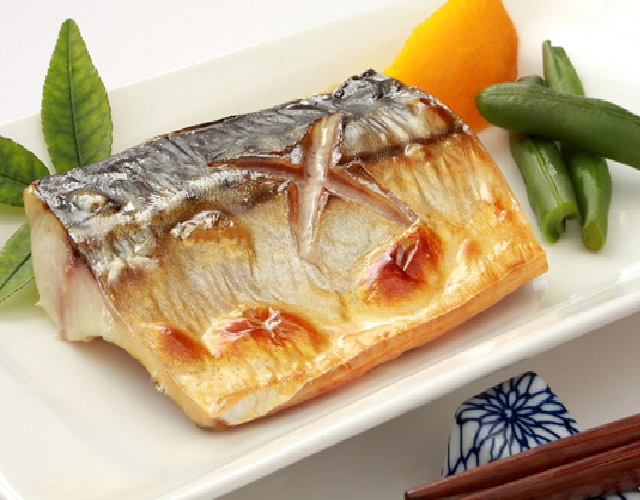 フライパンで!さばの塩焼き