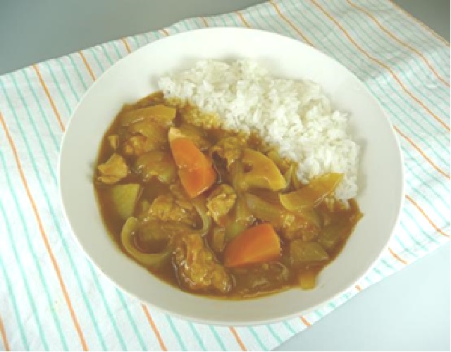 和風チキンカレー