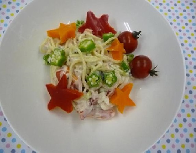 七夕に!パスタサラダ