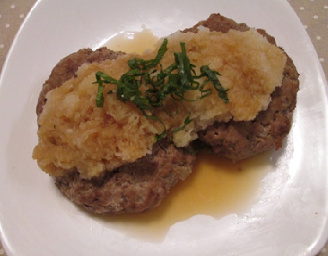豆腐おろしハンバーグ