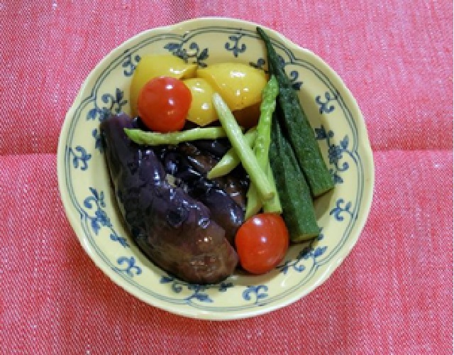 夏野菜の揚げ浸し
