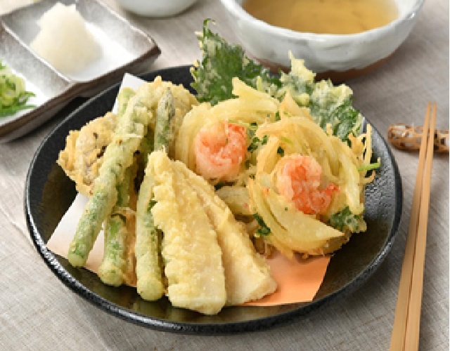 新玉ねぎのかき揚げ