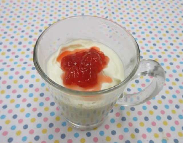簡単!レアチーズケーキ