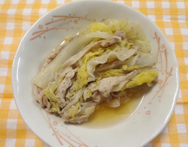 豚肉と白菜の重ね煮