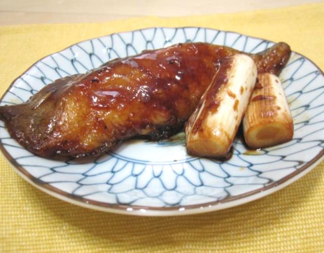 かれいの照り焼き
