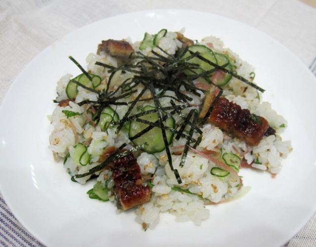 うなぎの混ぜ寿司