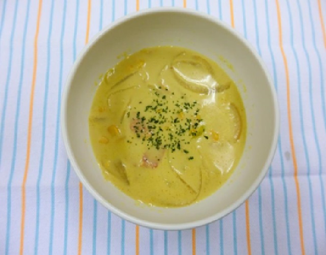 豆乳カレースープ