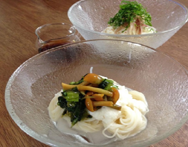 ねばねばもち麦そうめん