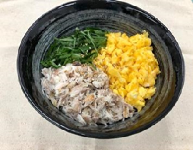 さばの3色丼