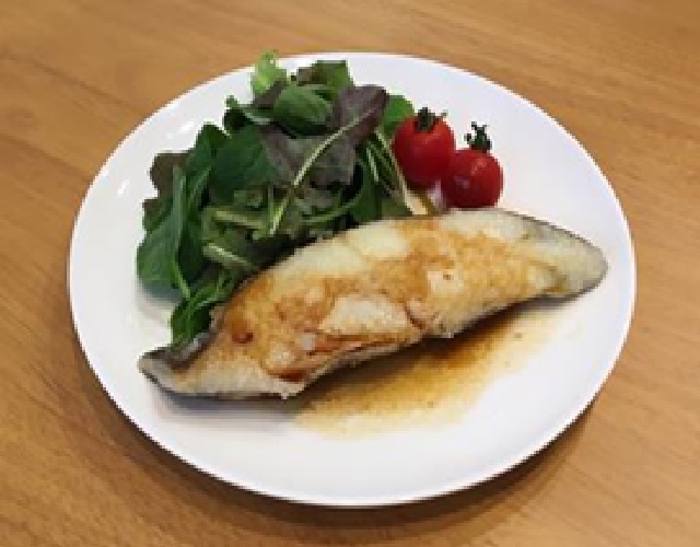 かれいのバター醤油ムニエル