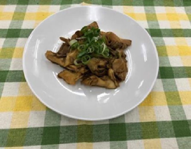 舞茸のバターしょうゆ炒め